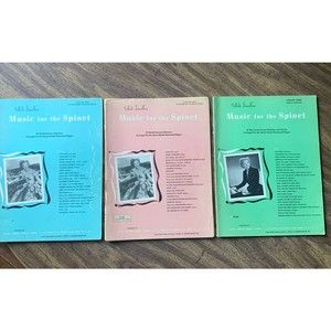 Lot of 3 Books: Ethel Smith's Music for the Spinet Organ Volume 1,2,3 (1950s)